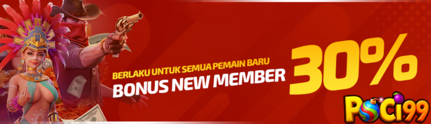 Bonus New Member 30%