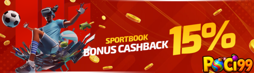 Bonus Cashback Sportbook 15%